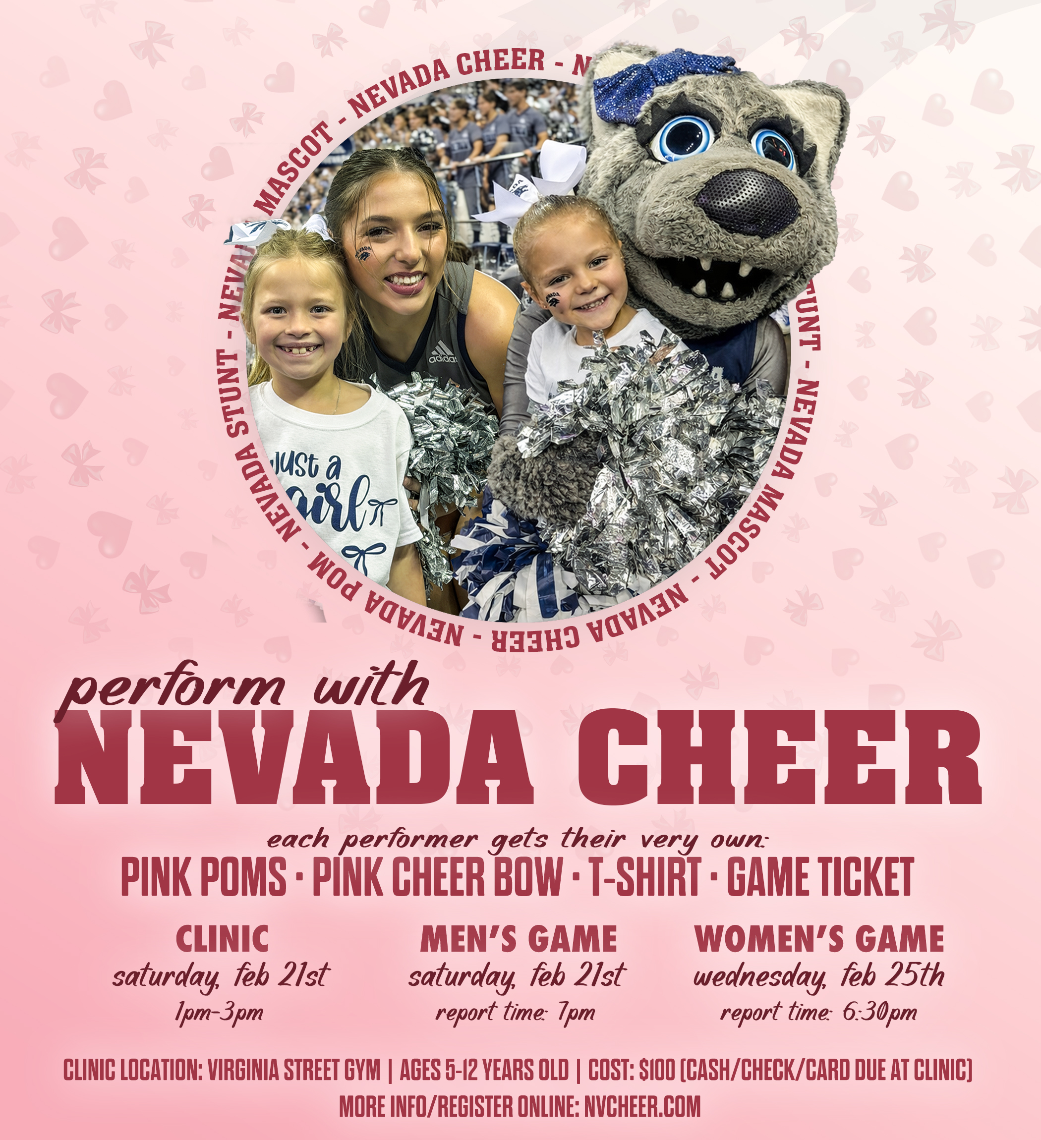Perform With Nevada Cheer Clinic